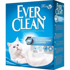 Ever Clean Extra Strong Clumping Unscented комкующийся наполнитель без запаха, 6 кг