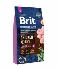 Brit (Брит) Premium Junior S сухий корм для цуценят і молодих собак великих порід, 8 кг