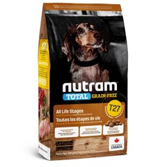Nutram T27 Total Grain-Free Turkey & Chicken Small Breed беззерновой корм для мелких собак, 2 кг