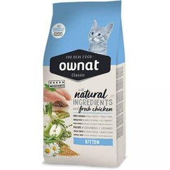 Ownat (Овнат) Classic Kitten сухой корм для котят и кормящих кошек со свежим мясом курицы