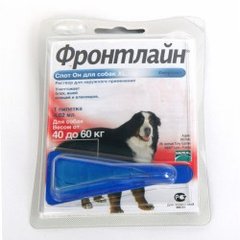 Frontline Spot-On XL краплі на холку для собак 40-60 кг