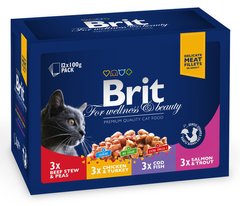 Brit Premium Асорті Сімейна тарілка 4 смаку