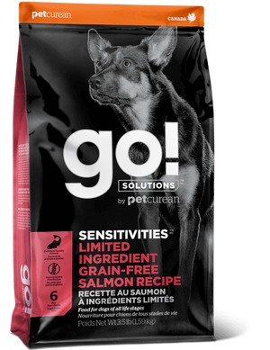 GO! Sensitivities Limited Ingredient Salmon Recipe беззерновой корм с лососем, 1.6 кг