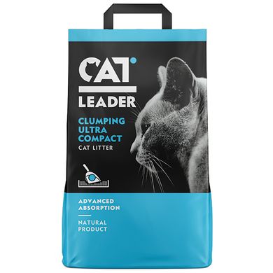Cat Leader Clumping ультракомкующийся наполнитель в кошачий туалет, 5 кг