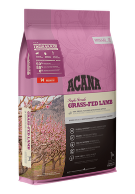 Acana Grass-Fed Lamb сухой корм для собак всех пород и возрастов с ягненком, 2 кг