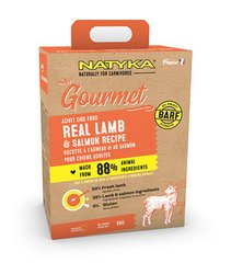 Natyka (Натика) Gourmet Adult Real Lamb & Salmon полувлажный корм для собак с ягненком и лососем, 3 кг