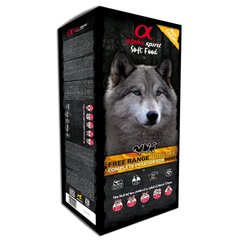 Alpha Spirit Free Range Poultry напіввологий корм для собак з куркою, 9 кг, 9