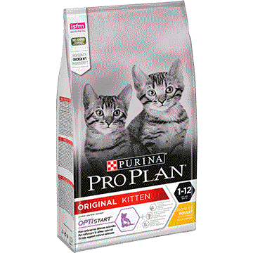 Pro Plan (Про План) Kitten сухой корм для котят с курицей, 1.5 кг