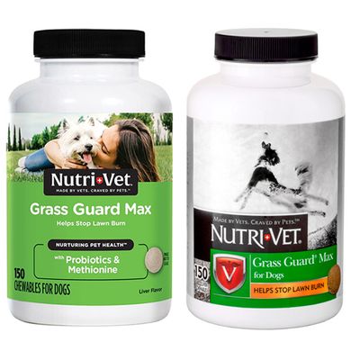 Nutri Vet Grass Guard Max добавка для собак от «выжигания» газонной травы, 150 шт