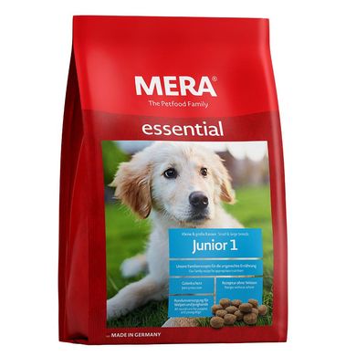MERA Essential Junior 1 сухий корм для цуценят і юніорів усіх порід, 1