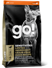 GO! Sensitivites Limited Ingredient Grain Free Duck Recipe беззерновой корм для собак c уткой, 10 кг
