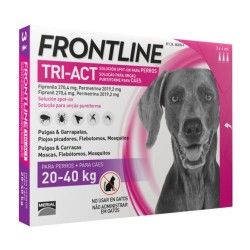 Frontline Tri-Act Spot-On XL капли от блох, клещей и насекомых для собак 20-40 кг