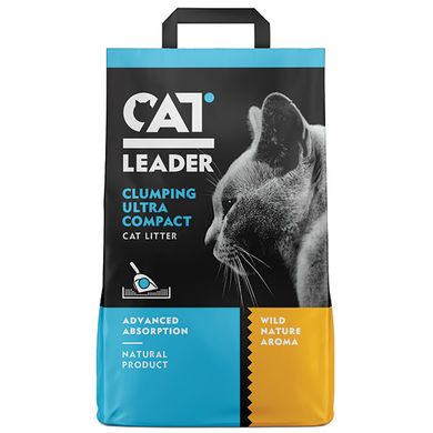 Cat Leader Clumping Wild Nature ультра-комкующийся наповнювач в котячий туалет, 2 кг