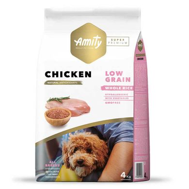 Amity (Аміті) Super Premium Chicken сухий корм для дорослих собак усіх порід