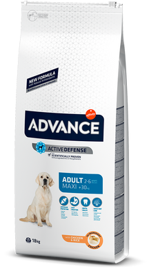 Advance MAXI Adult сухий корм для собак великих порід, 18 кг
