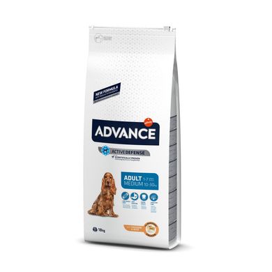 Advance Dog Medium Adult сухой корм для взрослых собак средних пород, 3 кг