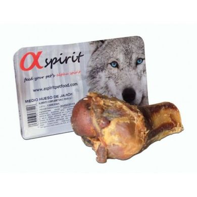 Alpha Spirit Ham Bone Half половинка жевательной кости для собак