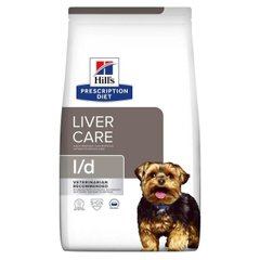Hills (Хиллс) PD Canine l/d лечебный корм для собак при заболеваниях печени, 1.5 кг