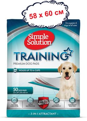 Simple Solution Training Premium Dog Pads преміум пелюшки для собак, 6797674