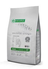 Nature‘s Protection White Dogs with Insect Adult Small корм для белых собак мини пород с насекомыми, 1.5 кг