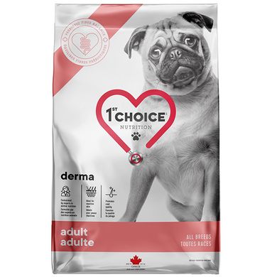 1st Choice (Фест Чойс) Adult Derma беззерновой корм для собак для здоровья кожи и шерсти, 2 кг