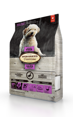 Oven-Baked Tradition Grain Free Small Breed Duck беззерновой корм для собак и щенков мелких пород, 1 кг