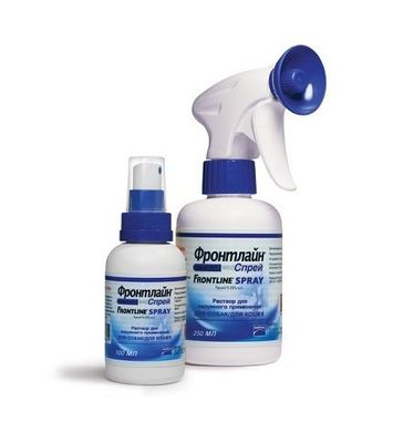 Frontline Spray спрей від бліх та кліщів для собак та кішок