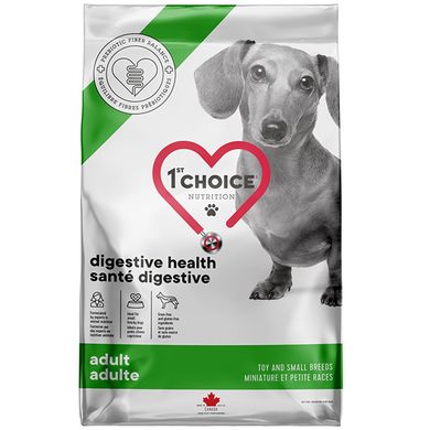 1st Choice (Фест Чойс) Adult Digestive Health Toy & Small сухий корм для собак малих порід, 2 кг