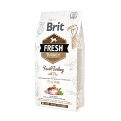 Brit Fresh Turkey With Pea Adult Fit & Slim корм зі свіжою індичкою і горошком для дорослих собак, 2.5 кг