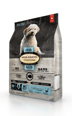 Oven-Baked Tradition Grain Free Small Breed Fish беззерновой корм для собак та цуценят дрібних порід
