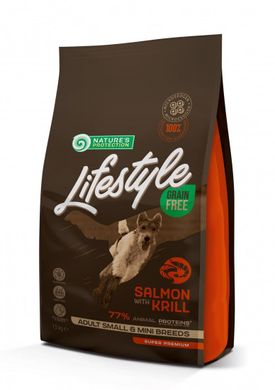 NP Lifestyle Grain Free with Salmon Krill Adult Small and Mini беззерновой корм для собак дрібних порід