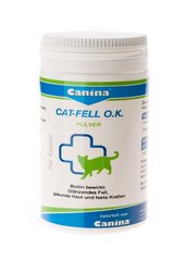 Canina &#040;Канина&#041; Cat-Fell O.K. пудра с биотином для кошек, 100 гр