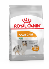 Royal Canin (Роял Канин) Mini Coat Care корм для собак мелких пород с тусклой и сухой шерстью, 1 кг