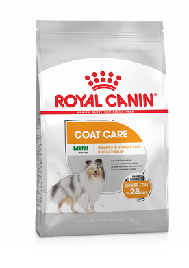 Royal Canin (Роял Канин) Mini Coat Care корм для собак мелких пород с тусклой и сухой шерстью, 1 кг