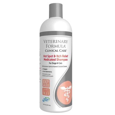 Veterinary Formula Hot Spot&Itch Relief Medicated Shampoo шампунь для собак и кошек